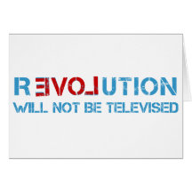 Ron Paul revolution Greeting Card