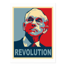Ron Paul Revolution Postcards