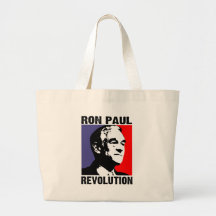 Ron Paul Revolution Tote Bags