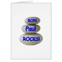 Ron Paul Rocks! Card