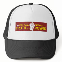 Ron Paul speaks Truth To Power Trucker Hat