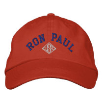 RON PAUL U.S.A. Men's Basic Adjustable Cap Embroidered Baseball Caps