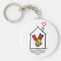Ronald McDonald Hands Keychain