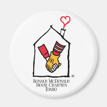Ronald McDonald Hands Magnet