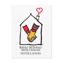 Ronald McDonald Hands Post Cards