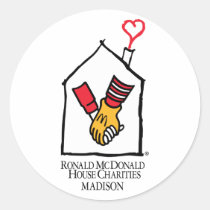 Ronald McDonald Hands stickers