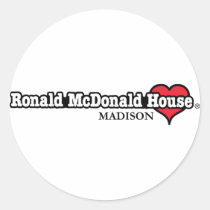 Ronald McDonald Heart stickers