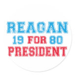 Ronald Reagan 1980 stickers