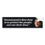 Ronald Reagan, 1981 Portrait bumper stickers