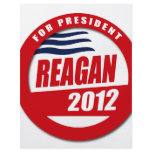 Ronald Reagan 2012 flyers