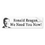 Ronald Reagan bumper sticker