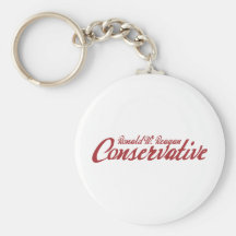 Ronald Reagan Conservative Key Chain