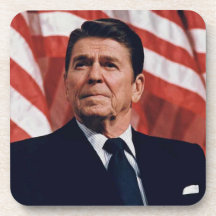 Ronald Reagan Drink Coasters