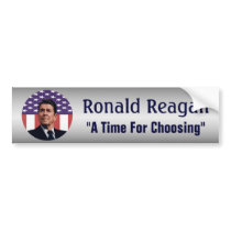 Ronald Reagan Freedom and Liberty Bumper Sticker