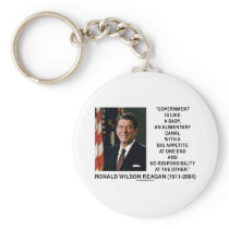 Ronald Reagan Gov't Like A Baby Alimentary Canal