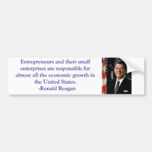 Ronald Reagan Quote Bumper Sticker