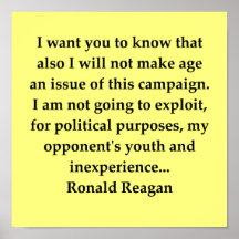 ronald reagan quote poster