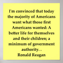 ronald reagan quote print