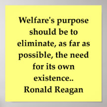 ronald reagan quote poster