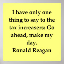 ronald reagan quote poster