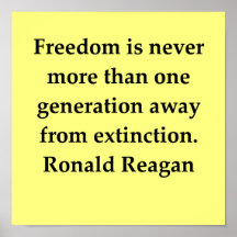 ronald reagan quote posters