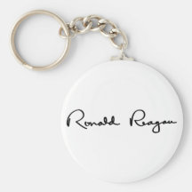 Ronald Reagan Signature Key Chains