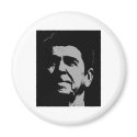 Ronald Reagan silhouette magnets