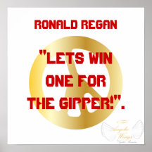 Ronald Regan , Great Communicator-Customise Posters
