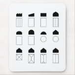 Roof Forms Mousepad