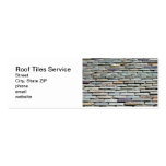 Roof Tiles Business Card Templates