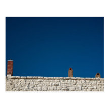Roof tops and Chimneys Postcard