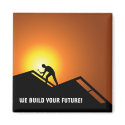 Roofing In Sunset magnets