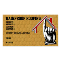 Roofing Shingles Business Card