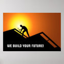 Roofing Work posters