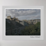 Rooftops of Edinburgh posters