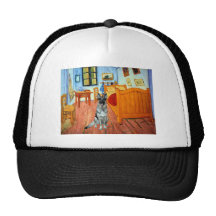 Room at Arles - German Shepherd Trucker Hat