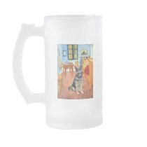 Room at Arles (Vert) - German Shepherd 10 Mugs
