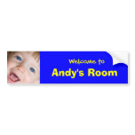 Room Bumper Sticker bumper stickers