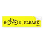 Room Please bumper stickers