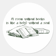 Room Without Books Stickers