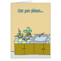 Roommate Needs To Help Around The House Cards