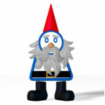 Rooms101.com Unfortunate Travel Gnome Sculpture photo sculptures