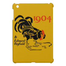 Rooster 1904 Vintage Edward Penfield Animal Bird iPad Mini Cases