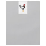 Rooster art: Wyandotte black lacy chicken gifts flyers