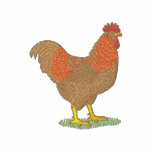 Rooster embroidered shirts