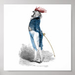 Rooster Gentleman Posters