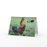Rooster Humourous 50th Birthday Greeting Card