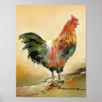 Rooster painting