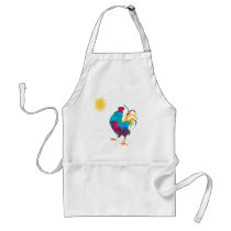 Rooster the King of the BarnYard Aprons