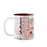 Root Chakra Positive Affirmations Typography Mug